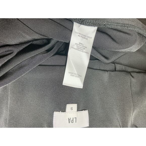 Lpa 'Aurora' Black Poly Dress Size S - Picture 4 of 4